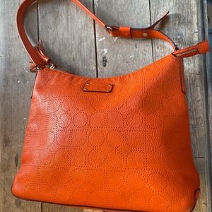 Orange Kate Spade handbag
